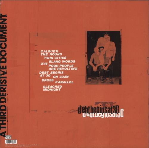 The Gotobeds Debt Begins At 30 - Blue With White Marbling Vinyl vinyl LP album (LP record) US 82MLPDE858765