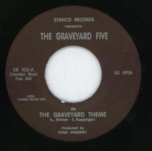 The Graveyard Five The Graveyard Theme 7" vinyl single (7 inch record / 45) US 9UN07TH874340