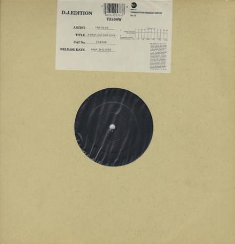 The Grid A Beat Called Love - DJ Edition - Sealed 12" vinyl single (12 inch record / Maxi-single) UK GRI12AB149840