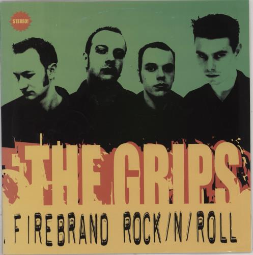 The Grips Firebrand Rock/N/Roll 10" vinyl single (10 inch record) UK 25-10FI764236