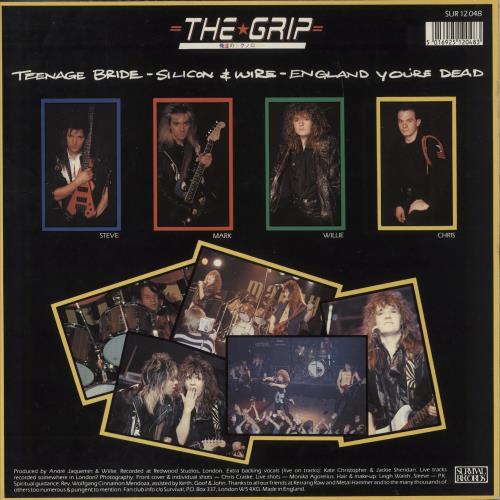 The Grip Teenage Bride 12" vinyl single (12 inch record / Maxi-single) UK GPI12TE161551