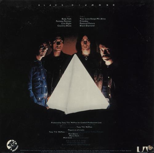 The Groundhogs Black Diamond vinyl LP album (LP record) US GHGLPBL536313