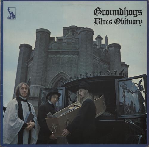 The Groundhogs Blues Obituary - Black Liberty vinyl LP album (LP record) UK GHGLPBL527662