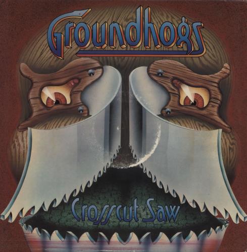 The Groundhogs Crosscut Saw - EX vinyl LP album (LP record) UK GHGLPCR347095
