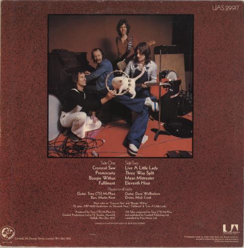 The Groundhogs Crosscut Saw - EX vinyl LP album (LP record) UK GHGLPCR347095