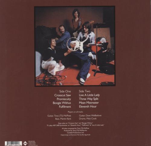 The Groundhogs Crosscut Saw - Silver Vinyl - Sealed vinyl LP album (LP record) UK GHGLPCR844428