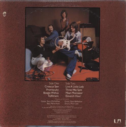 The Groundhogs Crosscut Saw vinyl LP album (LP record) US GHGLPCR534198