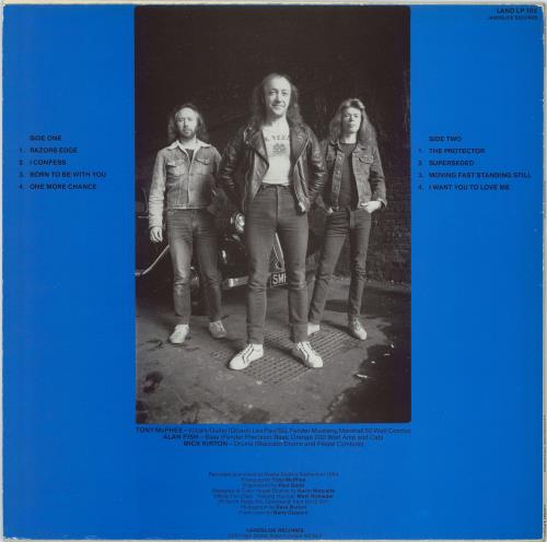 The Groundhogs Razors Edge - Autographed vinyl LP album (LP record) UK GHGLPRA772761