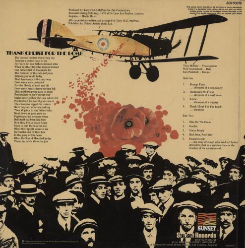 The Groundhogs Thank Christ For The Bomb vinyl LP album (LP record) UK GHGLPTH393356