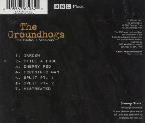 The Groundhogs The Radio 1 Sessions CD album (CDLP) UK GHGCDTH813208