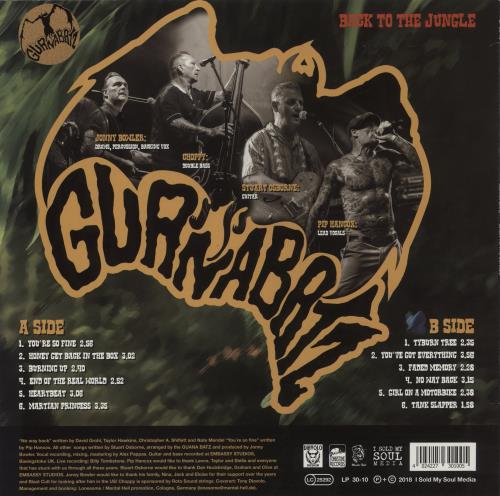 The Guana Batz Back To The Jungle vinyl LP album (LP record) German GVELPBA867215