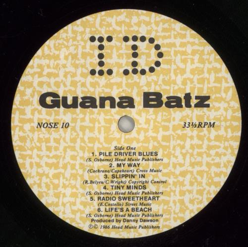 The Guana Batz Loan Sharks vinyl LP album (LP record) UK GVELPLO575367