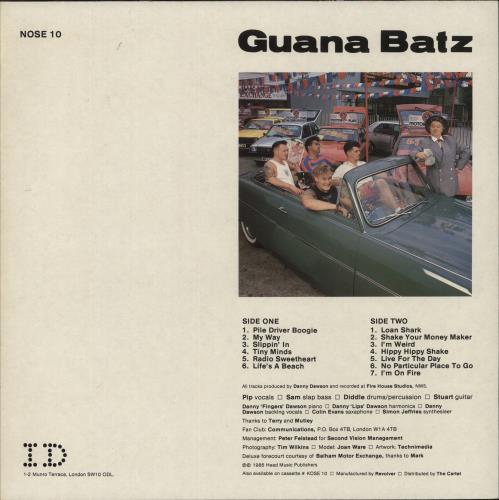 The Guana Batz Loan Sharks vinyl LP album (LP record) UK GVELPLO575367