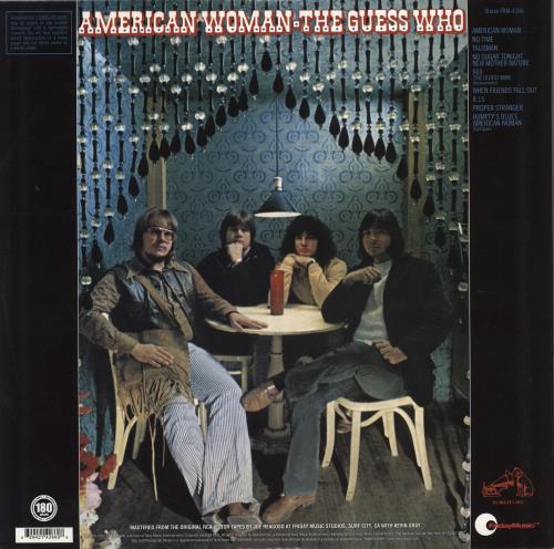 The Guess Who American Woman - 180g vinyl LP album (LP record) US GUELPAM778214