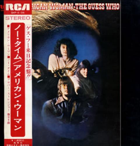 The Guess Who American Woman vinyl LP album (LP record) Japanese GUELPAM355543
