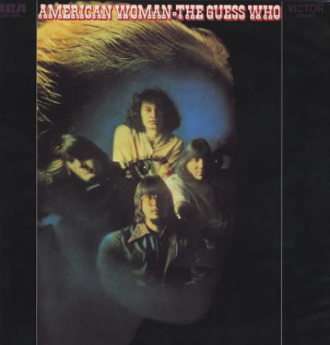 The Guess Who American Woman vinyl LP album (LP record) US GUELPAM391325