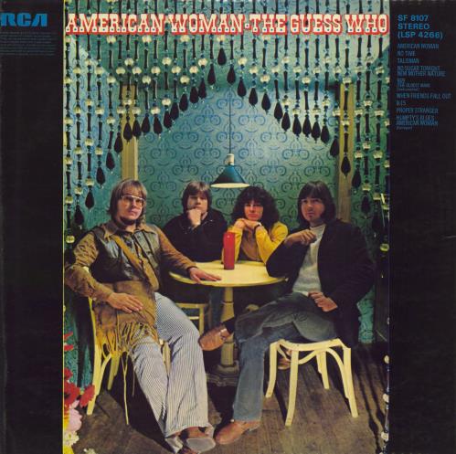 The Guess Who American Woman vinyl LP album (LP record) UK GUELPAM775247