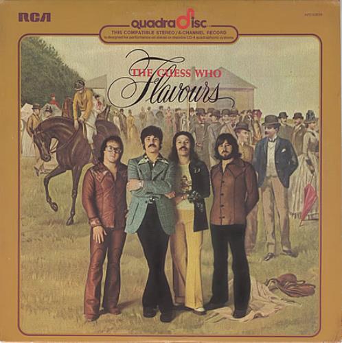 The Guess Who Flavours - Quadradisc vinyl LP album (LP record) US GUELPFL390948
