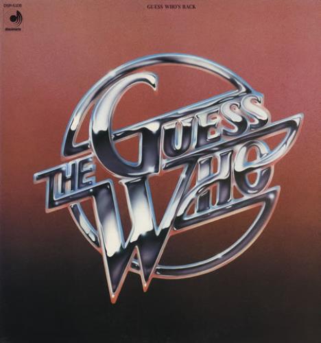 The Guess Who Guess Who's Back vinyl LP album (LP record) Japanese GUELPGU142699