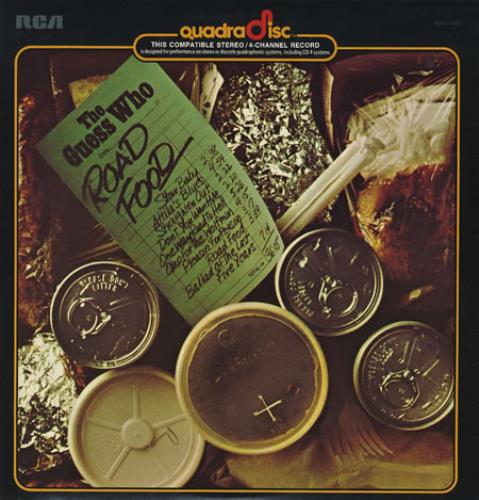 The Guess Who Road Food - Quadradisc vinyl LP album (LP record) US GUELPRO366292