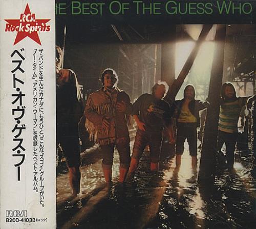 The Guess Who The Best Of CD album (CDLP) Japanese GUECDTH389105