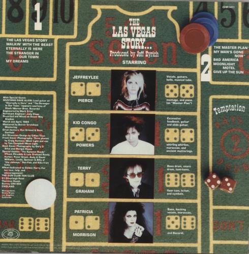 The Gun Club The Las Vegas Story vinyl LP album (LP record) UK GCBLPTH309269