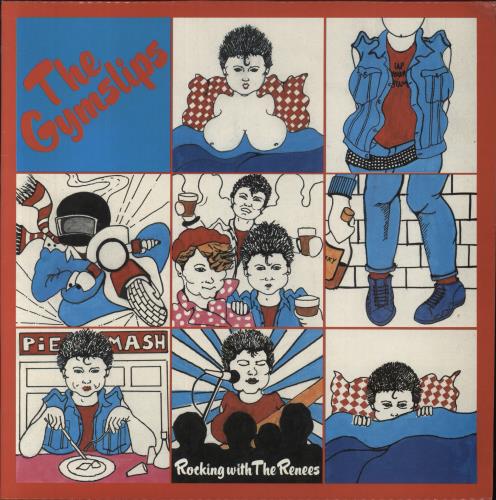 The Gymslips Rocking With The Renees - 1st vinyl LP album (LP record) UK Y2RLPRO820976