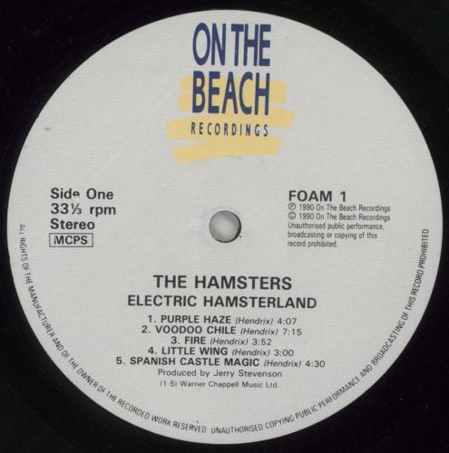 The Hamsters Electric Hamsterland vinyl LP album (LP record) UK V9ELPEL598661