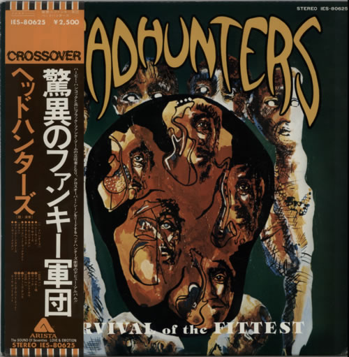 The Headhunters Survival Of The Fittest vinyl LP album (LP record) Japanese T-4LPSU599770
