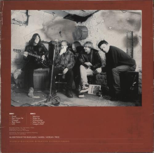 The Heads Relaxing With... - Red Vinyl vinyl LP album (LP record) UK T-HLPRE879750