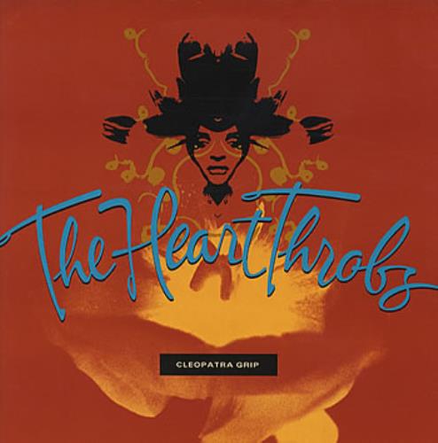 The Heart Throbs Cleopatra Grip + press release vinyl LP album (LP record) UK TF6LPCL319796