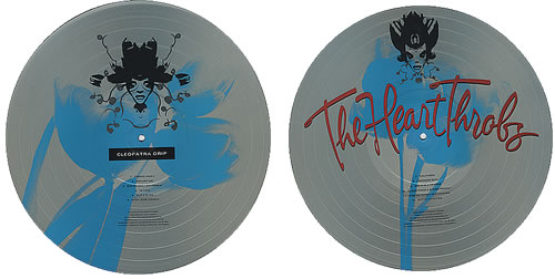 The Heart Throbs Cleopatra Grip picture disc LP (vinyl picture disc album) UK TF6PDCL366714