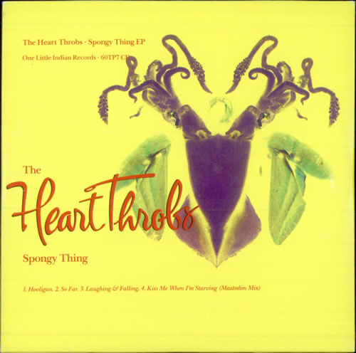 The Heart Throbs Spongy Thing EP CD single (CD5 / 5") UK TF6C5SP506417