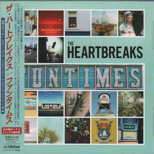 The Heartbreaks Funtimes CD album (CDLP) Japanese XKTCDFU635298