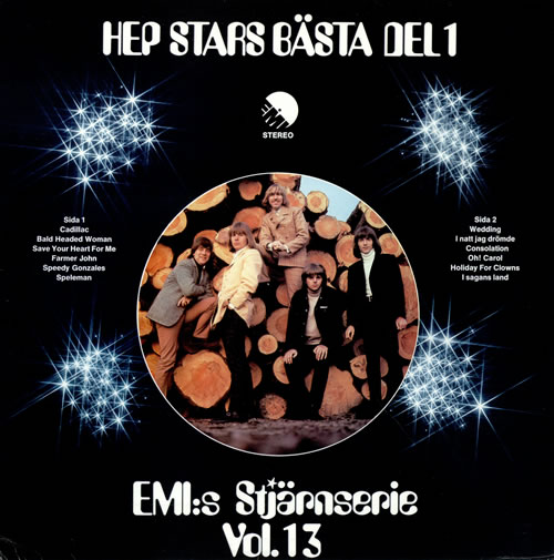 The Hep Stars Hep Stars Basta Del 1 vinyl LP album (LP record) Swedish HEPLPHE480431