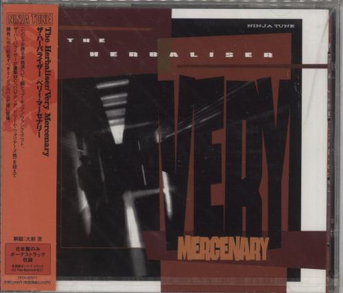 The Herbalizer Very Mercenary - Sealed CD album (CDLP) Japanese YXZCDVE723328