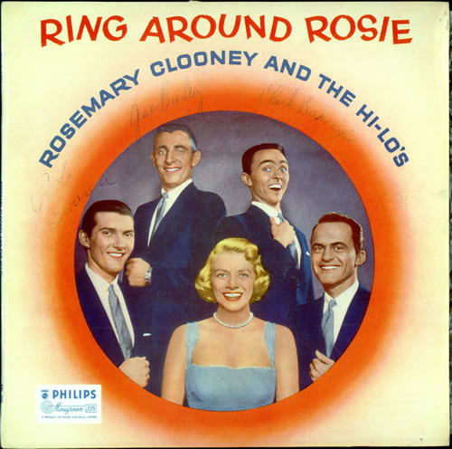 The Hi-Lo's Ring Around Rosie - Autographed vinyl LP album (LP record) UK T8ZLPRI510573