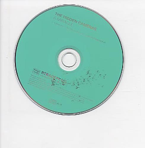 The Hidden Cameras A Miracle CD single (CD5 / 5") UK HICC5AM253235