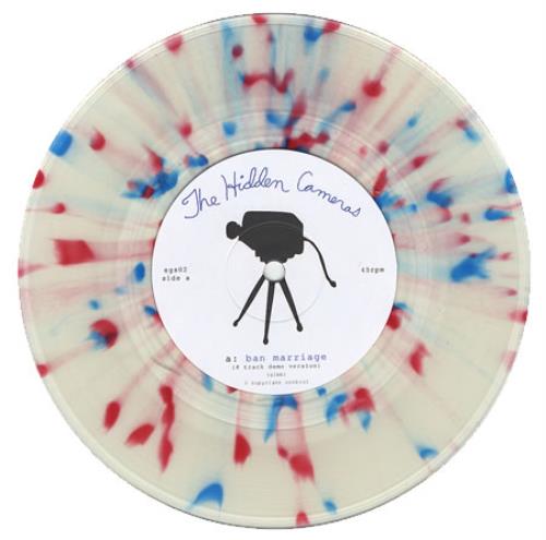 The Hidden Cameras Ban Marriage 7" vinyl single (7 inch record / 45) UK HIC07BA371244