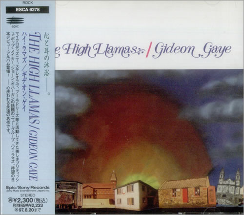 The High Llamas Gideon Gaye CD album (CDLP) Japanese LLACDGI542761