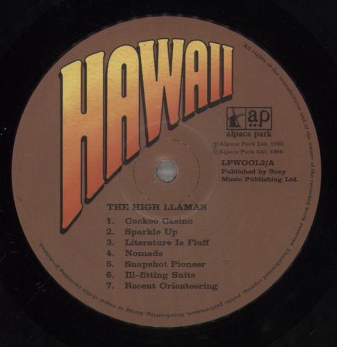 The High Llamas Hawaii 2-LP vinyl record set (Double LP Album) UK LLA2LHA657642