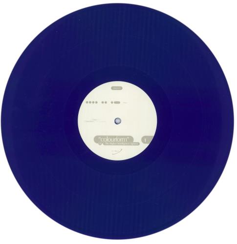 The Higher Intelligence Agency Colourform - Blue Vinyl 2-LP vinyl record set (Double LP Album) UK 84F2LCO864059