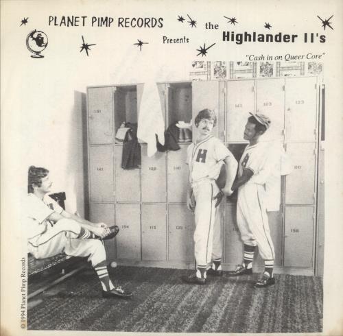 The Highlander Twos Nursing A Hangover 7" vinyl single (7 inch record / 45) US 9NF07NU870880
