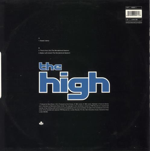 The High Sweet Liberty 12" vinyl single (12 inch record / Maxi-single) UK HIG12SW724400