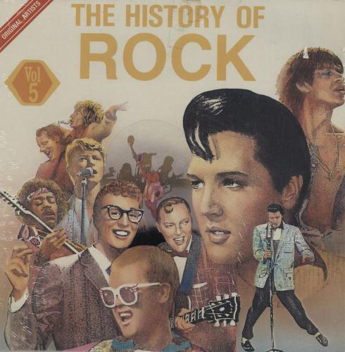 The History Of Rock The History Of Rock Vol 5 vinyl LP album (LP record) South African UYQLPTH753844