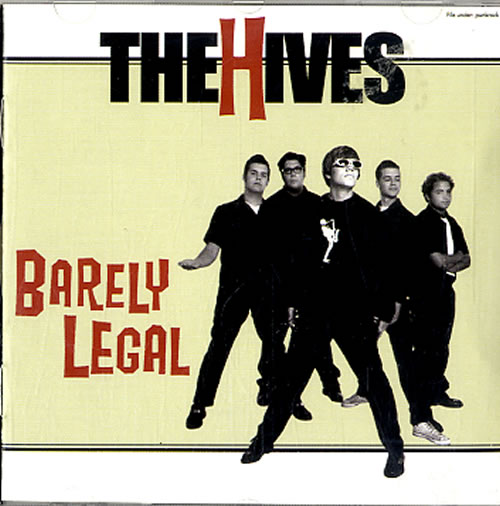 The Hives Barely Legal CD album (CDLP) Swedish HVECDBA210160