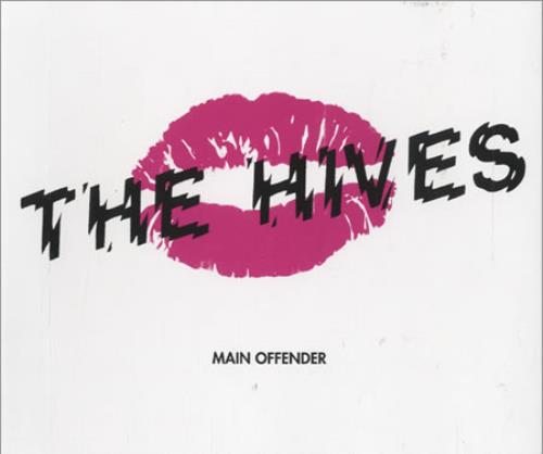 The Hives Main Offender CD single (CD5 / 5") Swedish HVEC5MA217525