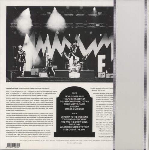 The Hives The Death Of Randy Fitzsimmons - 180 Gram Glow In The Dark Vinyl - Autographed Obi vinyl LP album (LP record) UK HVELPTH875046