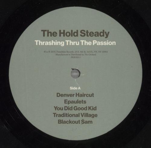 The Hold Steady Thrashing Thru The Passion vinyl LP album (LP record) UK UUILPTH868731