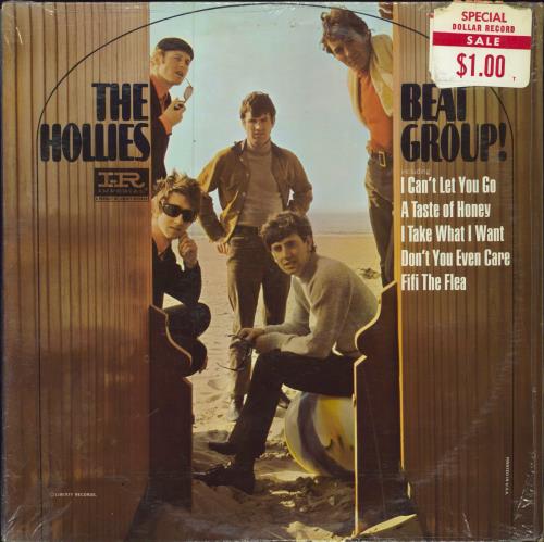 The Hollies Beat Group! - 1st vinyl LP album (LP record) US HLLLPBE785766
